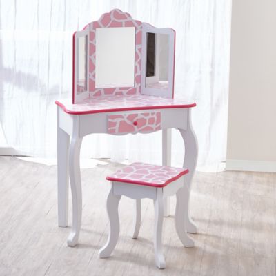Image showing  Fashion Giraffe Prints Gisele Play Vanity Set