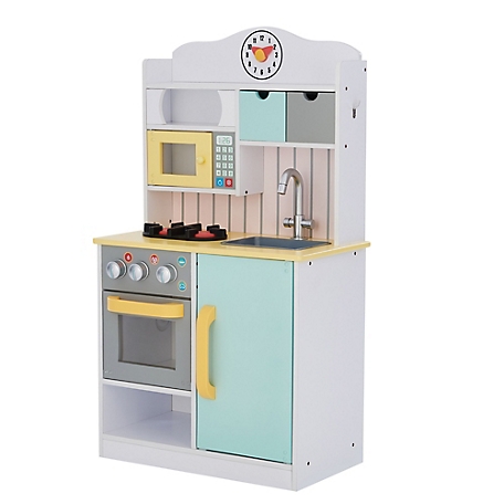Teamson Kids Little Chef Florence Classic Small Play Kitchen, White