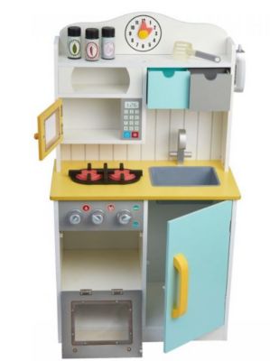 Image showing 5 th Teamson Kids Little Chef Florence Classic Small Play Kitchen, White