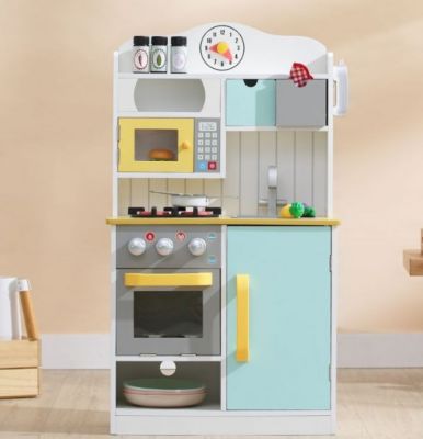 Image showing 11 th Teamson Kids Little Chef Florence Classic Small Play Kitchen, White