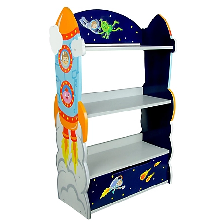 Fantasy Fields 3-Shelf Outer Space Bookshelf