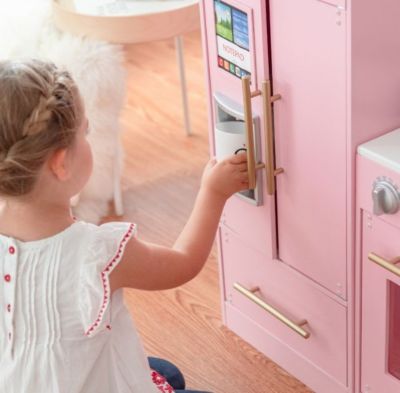 Image showing  Little Chef Charlotte Modern Play Kitchen, Pale Pink