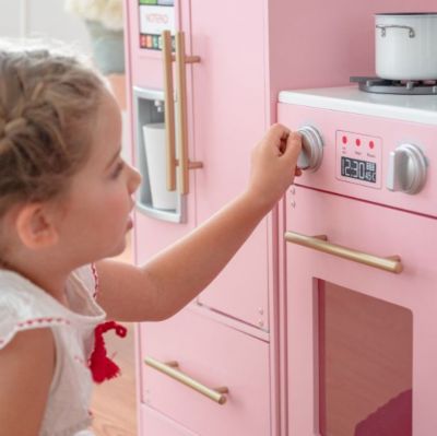 Image showing  Little Chef Charlotte Modern Play Kitchen, Pale Pink
