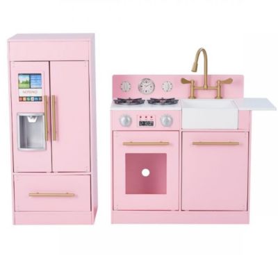 Image showing 6 th Teamson Kids Little Chef Charlotte Modern Play Kitchen, Pale Pink