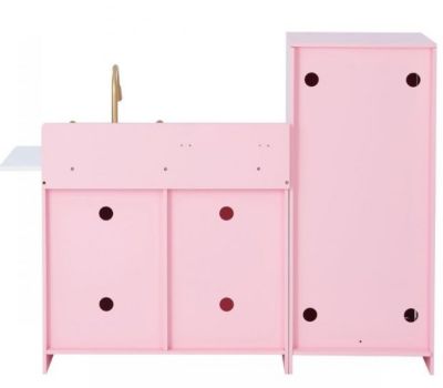 Image showing 8 th Teamson Kids Little Chef Charlotte Modern Play Kitchen, Pale Pink