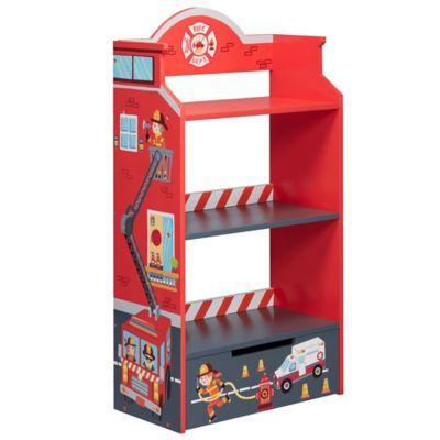 Fantasy Fields 3-Shelf Little Fire Fighters Bookshelf