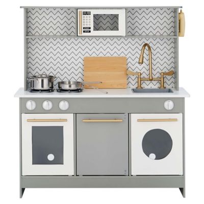 Image showing  Little Chef Berlin Modern Play Kitchen, 34 in. x 11.75 in. x 37 in.