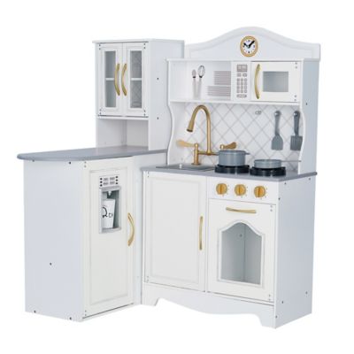 Teamson Kids Little Chef Upper East Retro Play Kitchen