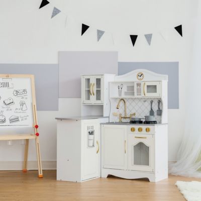 Image showing  Little Chef Upper East Retro Play Kitchen, 8 pc.