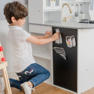Image showing 5 th Teamson Kids Little Chef Upper East Retro Play Kitchen, 8 pc.