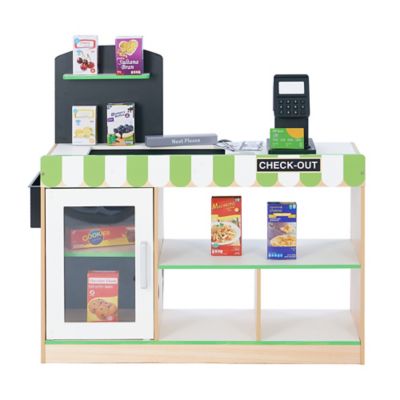 Teamson Kids Cashier Austin Play Market Stand