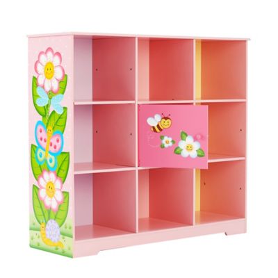 Fantasy Fields 9-Compartment Magic Garden Adjustable Cube Bookshelf