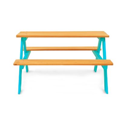 Image showing  Outdoor Picnic Table and Chair Set, Ages 3+