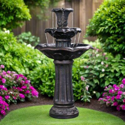 Image showing  Outdoor Lily Tier Fountain