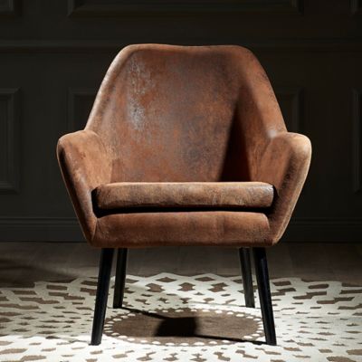 Image showing  28.75 in. x 33.07 in. Divano Polyester Armchair