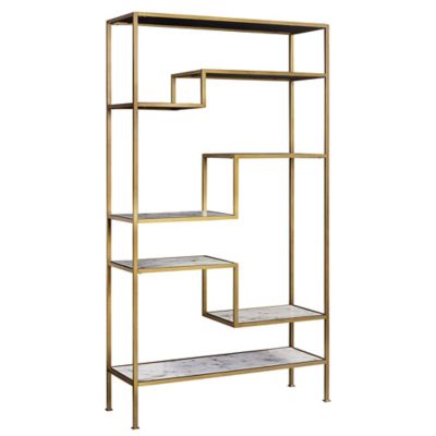 Versanora 5-Tier Marmo Display Shelf, 40 in. x 72 in.