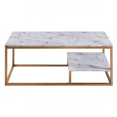 Image showing  Marmo Rectangular Coffee Table, 40.25 in. x 16 in.