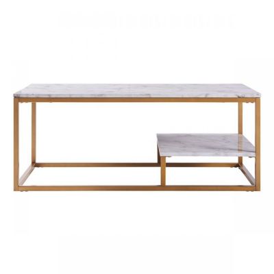 Image showing  Marmo Rectangular Coffee Table, 40.25 in. x 16 in.