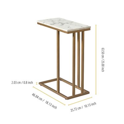 Image showing  Marmo C-Shape End Table