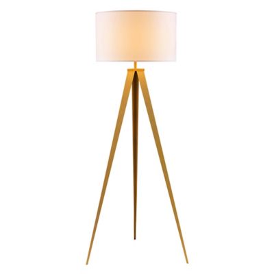 Versanora 60.23 in. Romanza Tripod Floor Lamp, Gold