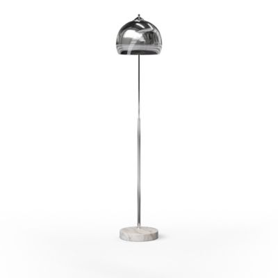 Image showing  66.93 in. Arquer Arc Floor Lamp, Silver