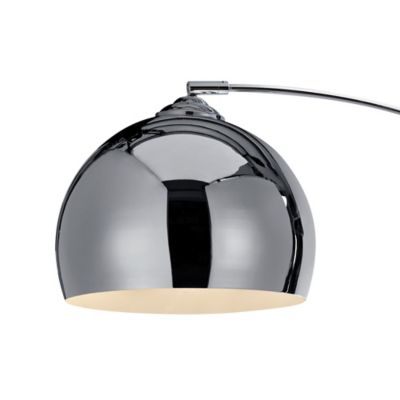 Image showing 5 th Versanora 66.93 in. Arquer Arc Floor Lamp, Silver