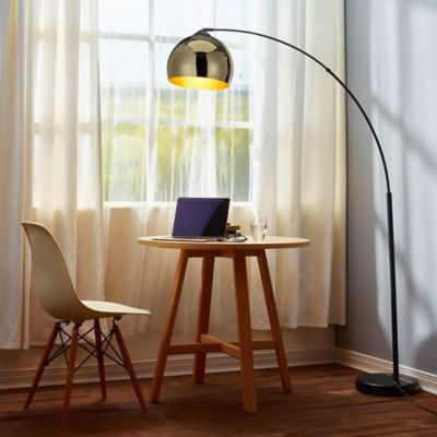 Image showing  66.93 in. Arquer Arc Floor Lamp