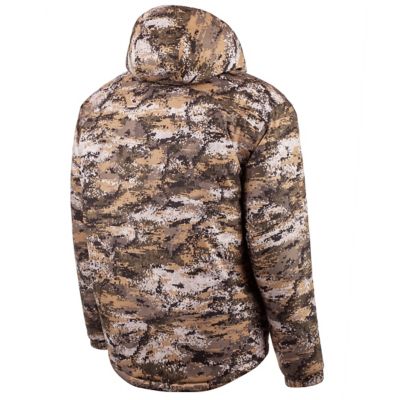 Image showing 2 th Huntworth Men's Waterproof Heavyweight Sherpa-Lined Disruption Camo Jacket