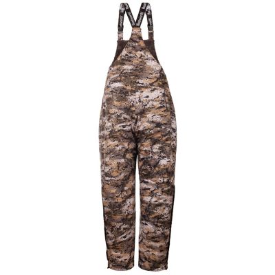 Image showing  Men's Waterproof Fairbanks Heavyweight Sherpa-Lined Disruption Camo Bib Overalls