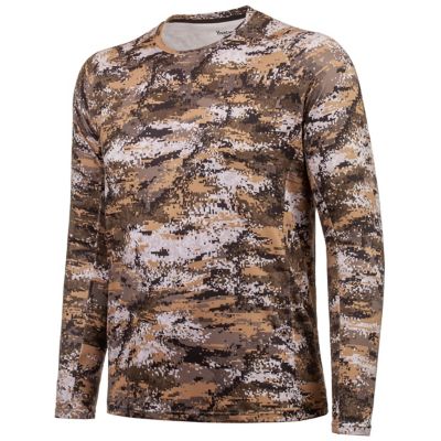 Huntworth Men's Hidd'n Camo Bangor Warmest Midweight Polyester Base Layer Shirt