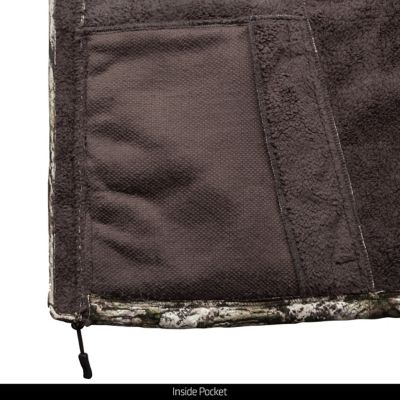 Image showing 6 th Huntworth Men's Ketchikan Heavyweight Sherpa Fleece Interior Windproof Tarnen Camo Softshell Jacket