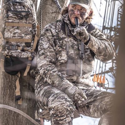 Image showing  Men's Relaxed Fit Mid-Rise Ketchikan Heavyweight Tarnen Camo Windproof Low Pile Sherpa Fleece Pants