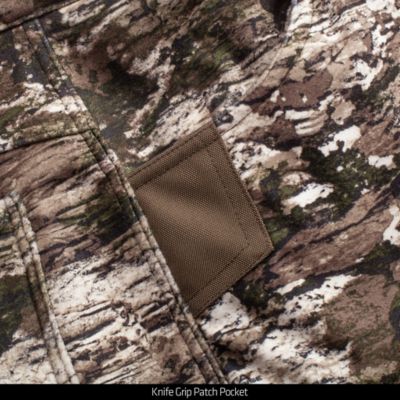 Image showing 8 th Huntworth Men's Relaxed Fit Mid-Rise Ketchikan Heavyweight Tarnen Camo Windproof Low Pile Sherpa Fleece Pants