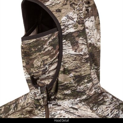 Image showing  Shelton Performance 1/2-Zip Hoodie with Face Mask, Grid Fleece