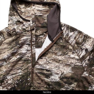 Image showing  Shelton Performance 1/2-Zip Hoodie with Face Mask, Grid Fleece