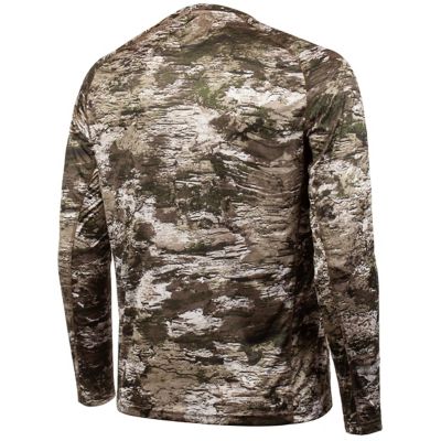 Image showing  Fallon Long-Sleeve Tarnen Camo Fallon Lightweight Performance Polyester Shirt