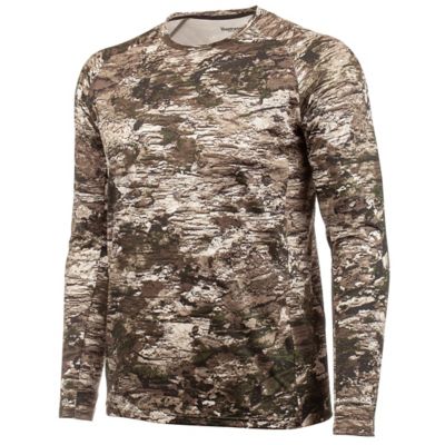 Huntworth Men's Hidd'n Camo Bangor Warmest Midweight Polyester Base Layer Shirt