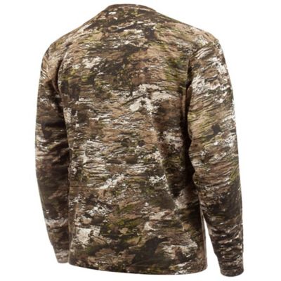 Image showing 2 th Huntworth Men's Ashland Tarnen Camo Ashland Lightweight Cotton/Poly Long-Sleeve T-Shirt