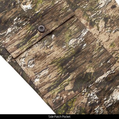 Image showing  Men's Relaxed Fit Mid-Rise Carlsband Lightweight Tarnen Camo Cotton/Twill Hunting Cargo Pants