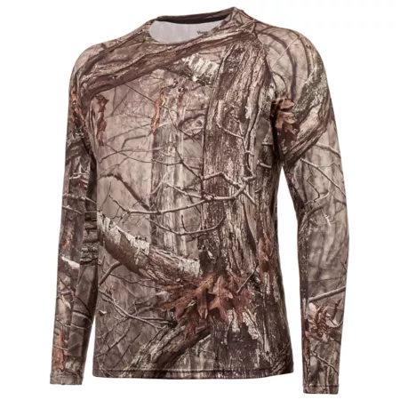 Huntworth Hidd'n Camo Bangor - Warmest Mid-Weight Base Layer Shirt Big & Tall Base Layers