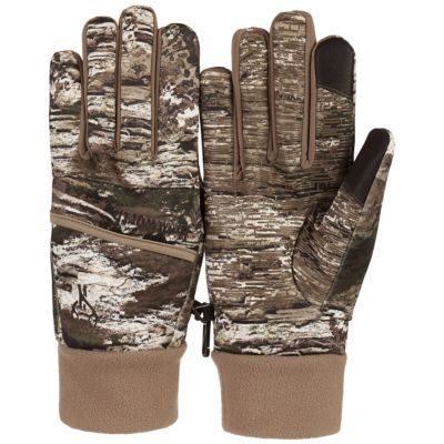 Huntworth Branson Waterproof Fleece-Lined DWR Shooters Gloves, Tarnen