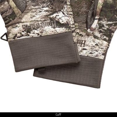 Image showing  Decatur Tarnen Camo Lightweight Hybrid Windproof/DWR Hunting Gloves, 1 Pair, Large