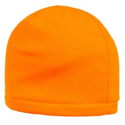 Image showing  Men's Guiford Hi-Vis Fleece-Lined Polyester Hunting Beanie, Blaze Orange