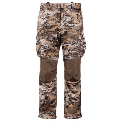 Image showing  Men's Relaxed Fit Mid-Rise Houlton Heavyweight Disruption Camo Sherpa-Lined Softshell Hunting Pants
