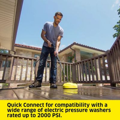 Image showing  11 in. 2,000 PSI Pressure Washer Surface Cleaner