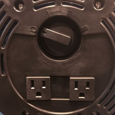 Image showing  10 in. Air Mover Blower Utility Floor Fan with Daisy Chain, 900 CFM