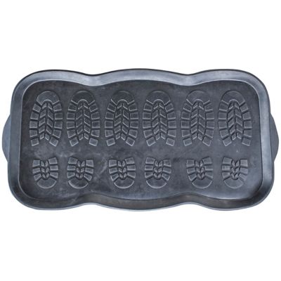 Image showing  Rubber Boot and Shoe Mats, 32 in. x 16 in., 2-Pack