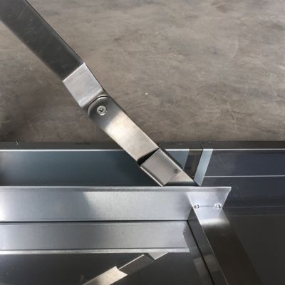 Image showing  Stainless Steel Portable Folding Work Table