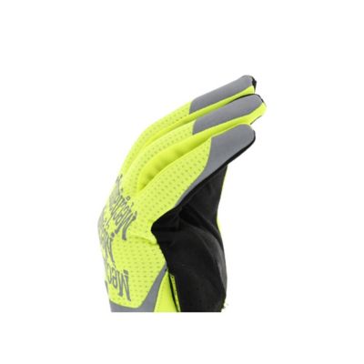 Image showing 4 th Mechanix Wear FastFit Hi Viz Work Gloves, 1 Pair