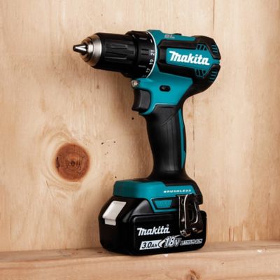 Image showing 6 th Makita 18V 1/2 in. Cordless Brushless Driver Drill Kit